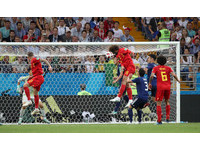▲▼    2018世足賽, 比利時VS日本。費爾納尼（Marouane Fellaini） 進球（圖／路透社）