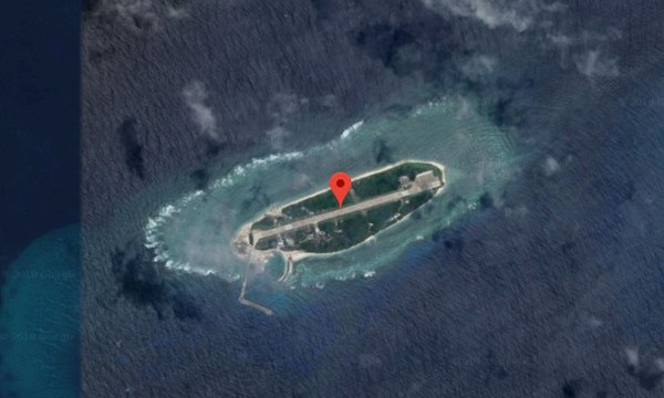 ▲▼太平島             。（圖／翻攝自googlemap）