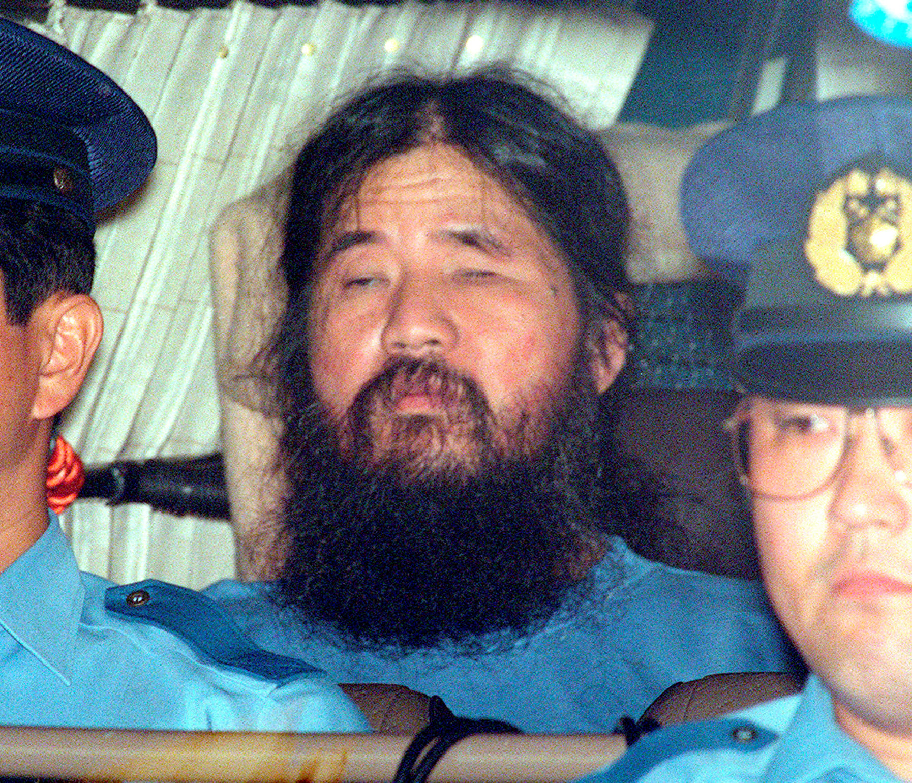 ▲ ▼ In 1995, the incident Tokyo Metro Shalin, the master Aum Shinrikyo Asahara Akira and seven other people Fufa. (Photo / Reuters) 