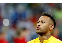 ▲2018世足賽, 巴西VS比利時。內馬爾(Neymar)（圖／路透社）