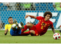 ▲2018世足賽, 巴西VS比利時。內馬爾(Neymar)（圖／路透社）