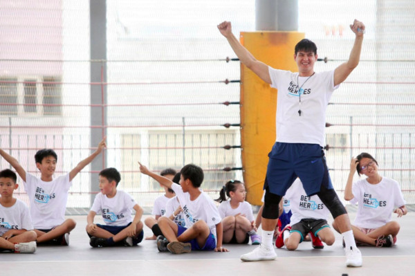 ▲▼「2018 BE HEROES未來英雄籃球訓練營」台北場熱力開訓。(圖/展逸行銷提供)