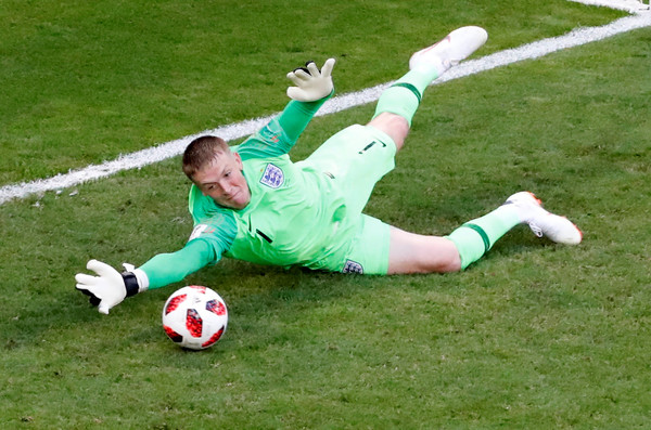  ▲ ▼ The keeper of England Pikford. (Photo / Reuters) 