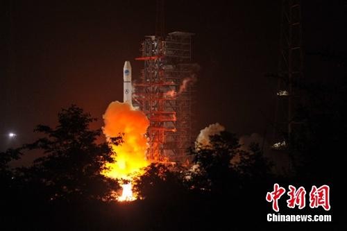 ▲▼中國成功發射第三十二顆北斗導航衛星。（圖／翻攝自中新網）