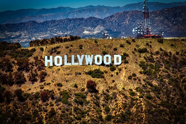 ▲好萊塢標誌（Hollywood Sign）。（圖／取自免費圖庫Pixabay）