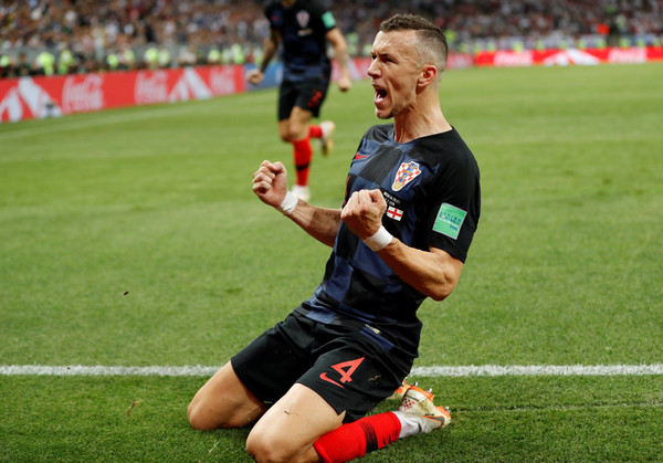  ▲ 2018 World Cup, Croatia vs. England. Ivan Perisic scored (Photo / Reuters) 