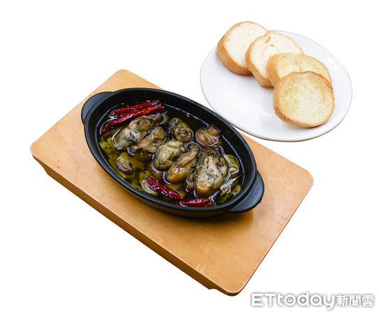 ▲牡蠣控先衝一波　石壁家義大利麵4款牡蠣料理。（圖／慕里諾餐飲提供）