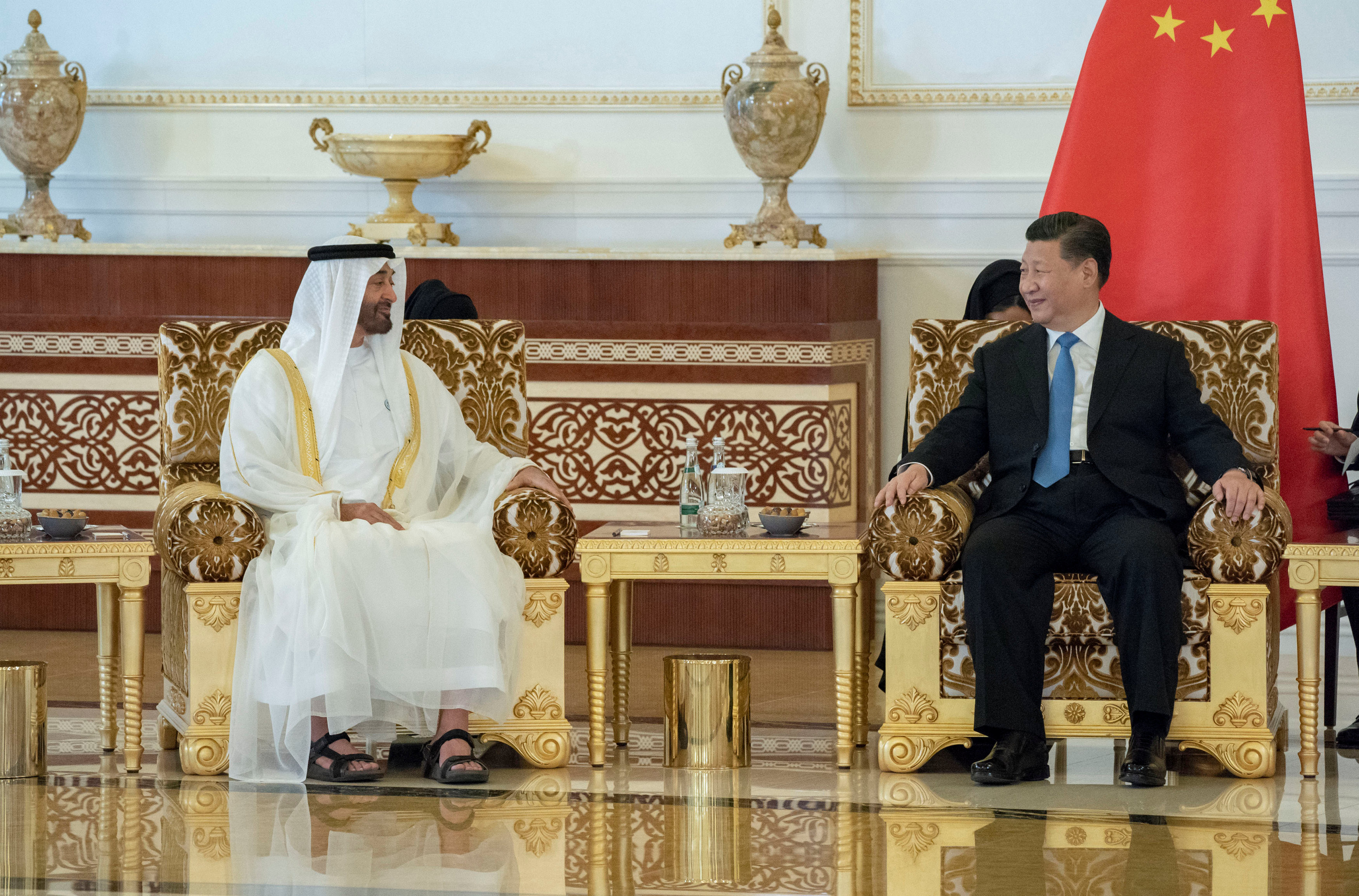   ▲ Xi Jinping arrived in Abu Dhabi for a state visit to the United Arab Emirates. (Photo / Reuters) 