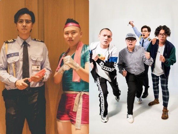 ▲羅志祥和玖壹壹合唱 。(圖/混血兒娛樂)