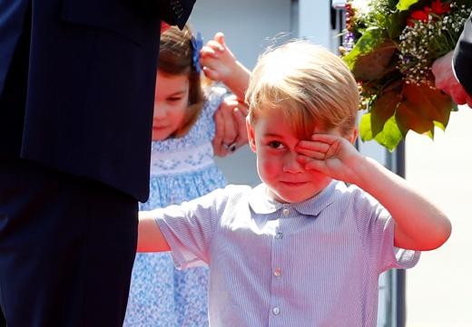   ▲ ▼ Prince George of England. (Photo / Reuters) 