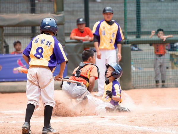 ▲苗縣以12比4力克竹縣。(圖/棒協提供)