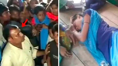 難得一見「仁慈好校長」調職！印度女學生哭到昏倒，集體絕食