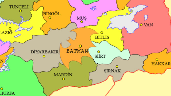 ▲▼土耳其省分想把邊界改成蝙蝠俠標誌。（圖／翻攝自change.org）