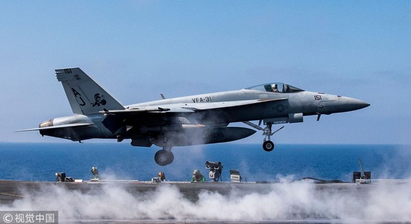 ▲美國海軍「藍天使」特技表演隊獲1700美元將舊機升級「超級大黃蜂」。（圖／視覺中國CFP）