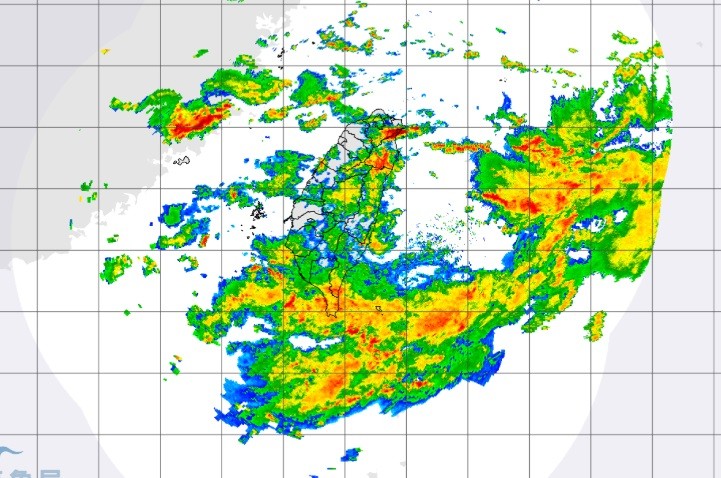 ▲▼大雨特報。（圖／中央氣象局）