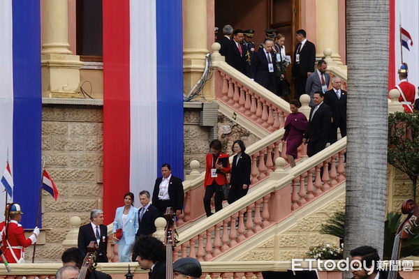 ▲▼總統蔡英文出席巴拉圭總統就職大典。（圖／記者翁嫆琄攝）