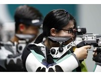 ▲▼射擊國手林穎欣。（圖／路透社）