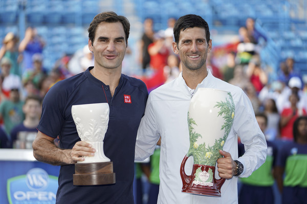 ▲▼ 2018辛辛那提大師賽（Cincinnati Masters）。喬科維奇（Novak Djokovic）以6-4、6-4直落2，擊敗世界排名第2的費德勒（Roger Federer）。（圖／達志影像／美聯社）