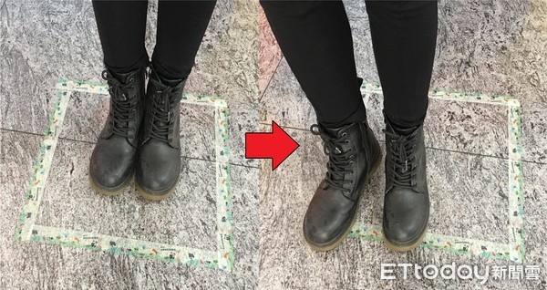 ▲▼原地踏步測驗。(圖/記者謝承恩攝)