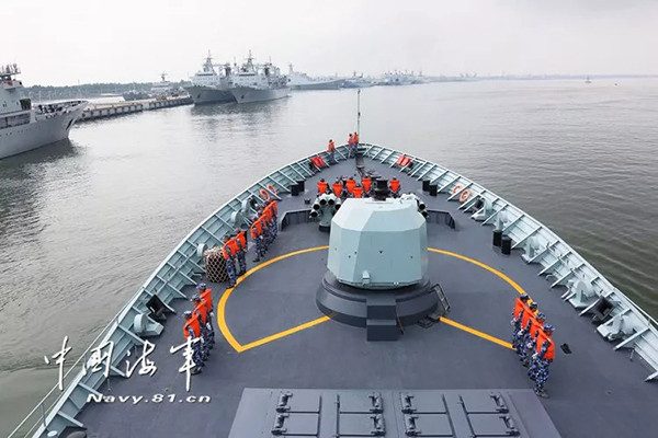 ▲解放軍黃山艦赴澳洲　首次參加「卡卡杜－2018」軍演。（圖／中國海軍網）