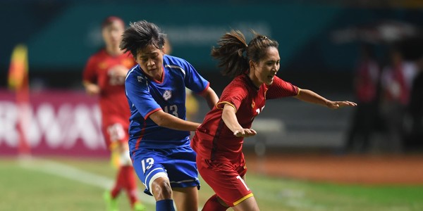 ▲▼    亞運女足中華隊擊敗越南挺進四強 。（圖／亞運提供）
