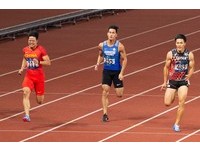 ▲亞運田徑，100公尺楊俊瀚。（圖／記者季相儒攝）