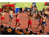 ▲亞運田徑，男子十項全能最後項1500公尺結束。（圖／記者季相儒攝）