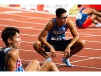 ▲亞運田徑，400欄陳傑。（圖／記者季相儒攝）
