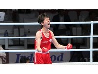 ▲亞運拳擊，女子51公斤林郁婷闖4強。（圖／記者張克銘攝）

