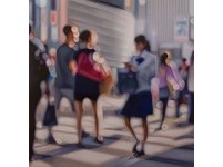 更有網友留言：「謝謝你畫出近視者的視角！因為當我做完近視手術後再也看不到這樣的美景。」