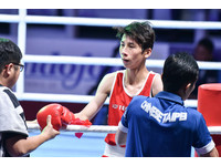▲▼2018雅加達亞運,拳擊,林郁婷。（圖／記者李毓康攝）