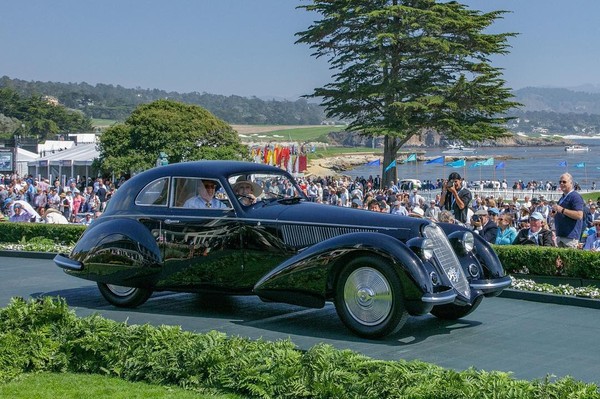 「80年老羅密歐」勇奪圓石灘車展最大獎　Alfa Romeo經典身型越老越香（圖／翻攝自Pebble Beach Concours d`Elegance）