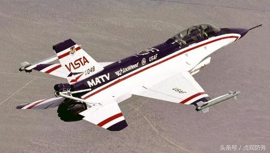 ▲▼使用推力向量噴嘴的F-16 MATV，噴嘴有足夠的偏轉空間。（圖／翻攝自貞觀防務）