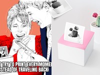 ▲南韓便利貼印表機Nemonic（圖／翻攝自Nemonic FB）