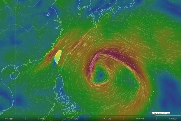 ▲▼中秋鋒面雨報到！北台降10度涼1周　關島有擾動「恐8個颱風生成」。（圖／中央氣象局） 