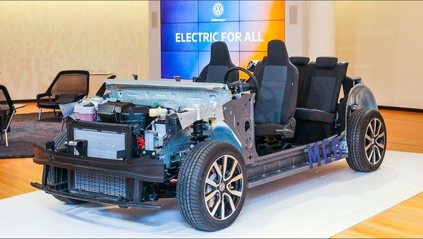 福斯2020年要打造27款電動車　MEB底盤加持，每輛成本可省近25萬元（圖／翻攝自福斯）