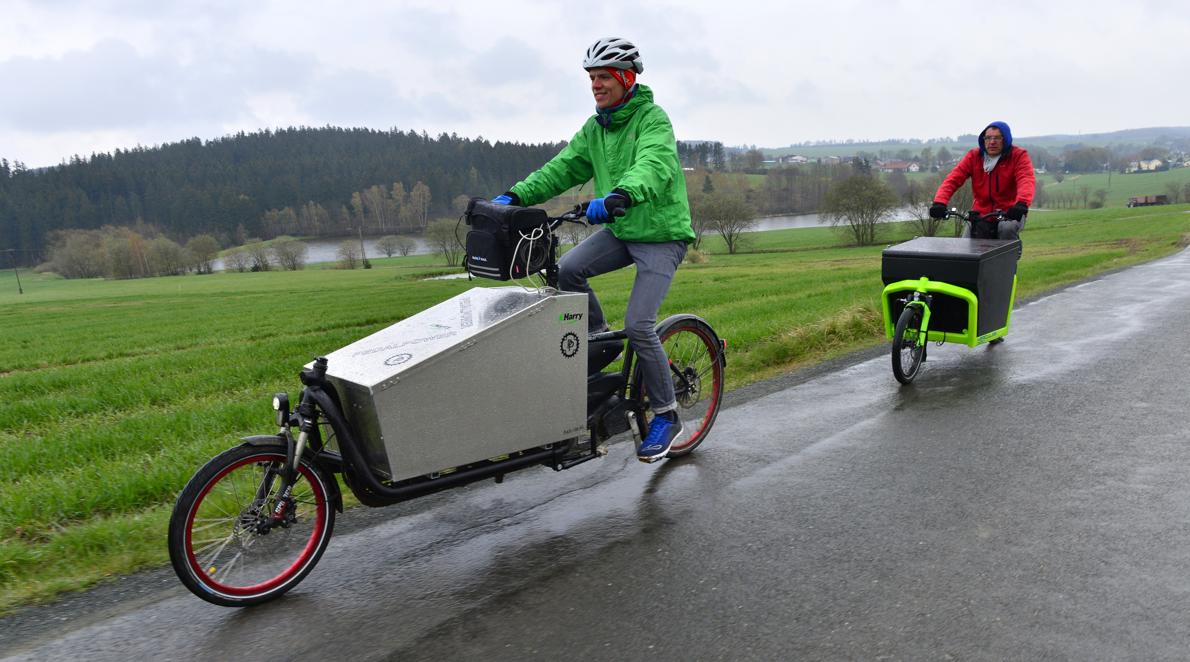 ▲▼電動貨物腳踏車（electric cargo bike）（圖／達志影像／美聯社）