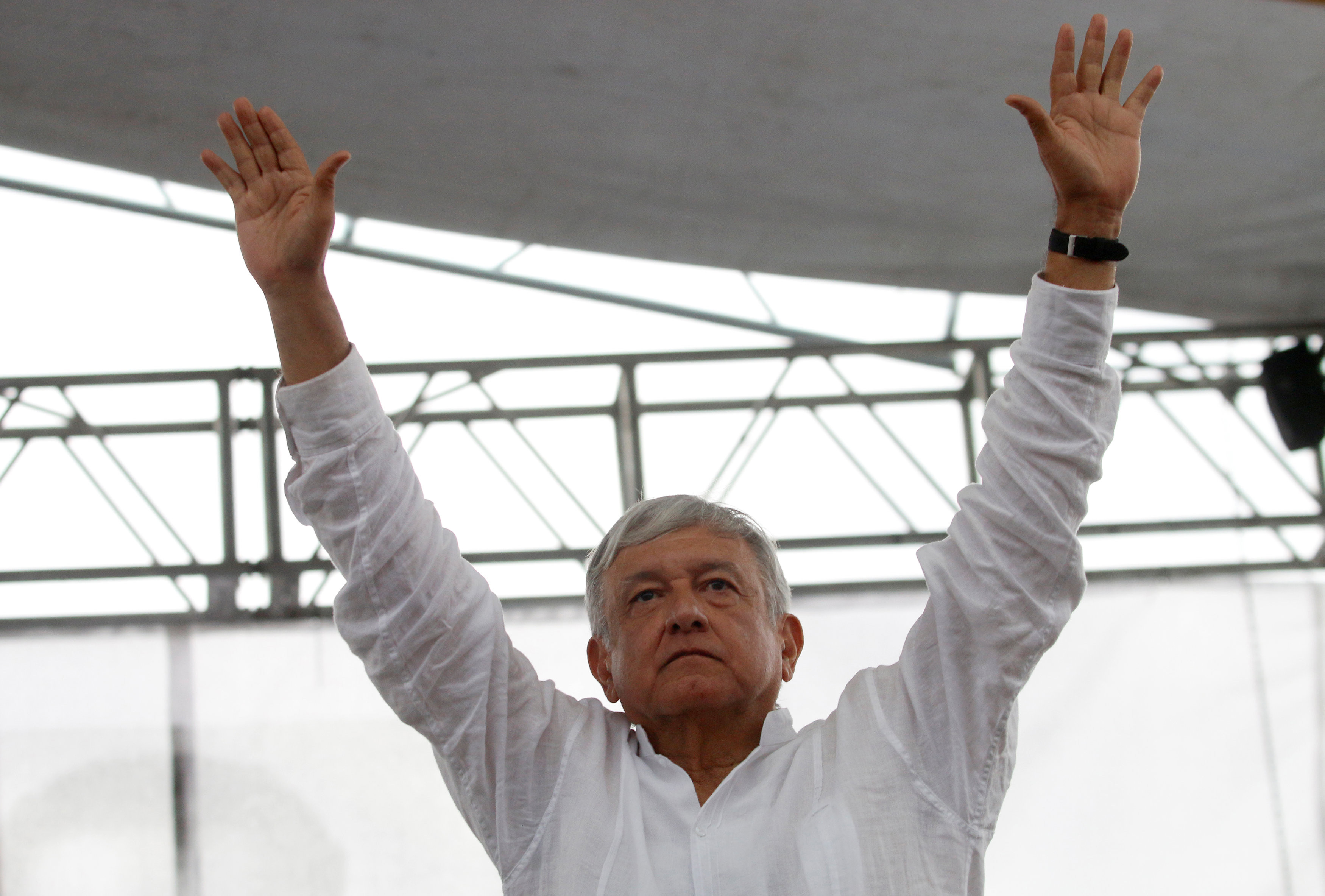 ▲▼墨西哥總統當選人羅培茲（Andrés Manuel López Obrador）將於2018年12月就職。（圖／路透）