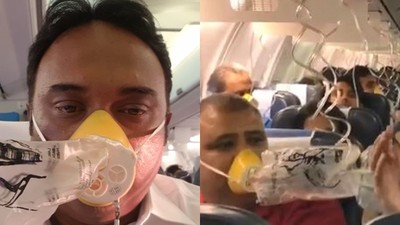 機長忘了切「噴血開關」　乘客耳鼻淌出4道鮮紅...瘋搶氧氣罩
