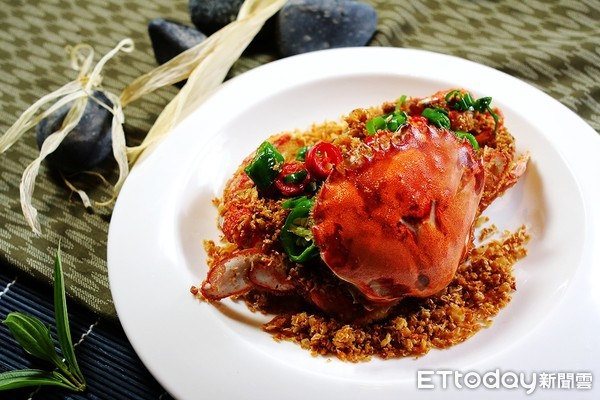 ▲吃蟹季又到來！美麗信雨林餐廳10種螃蟹吃到飽。（圖／美麗信花園酒店提供)