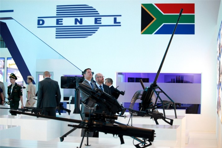 ▲南非參展商Denel SOC 有限公司是國有商業公司，提供創新防禦，安全和相關技術解決方案。