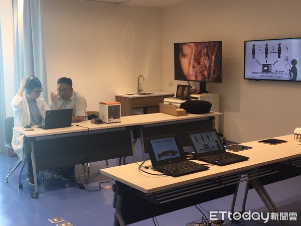 ▲模擬未來診間、病房! 北榮「臨床醫療創新中心」今啟用。(圖/記者嚴云岑攝)