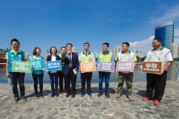 ▲台南運河再現榮光，黃偉哲保留魚市場推「運河珍珠」計畫 。（圖／黃偉哲辦公室提供）