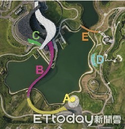 ▲▼ 故宮院慶,南院推出一系列光雕展。(圖/記者翁聖勳翻攝)