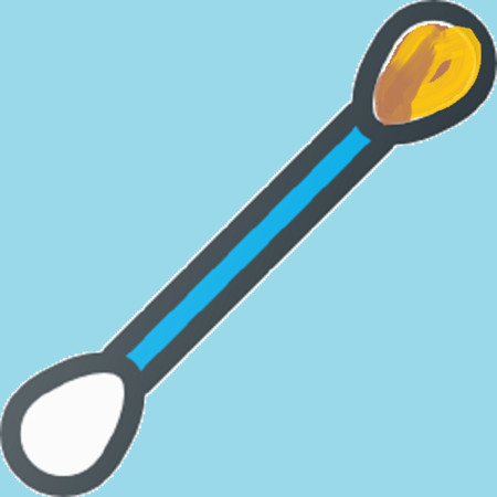 ▲▼耳屎示意圖。(圖/記者謝承恩製作)