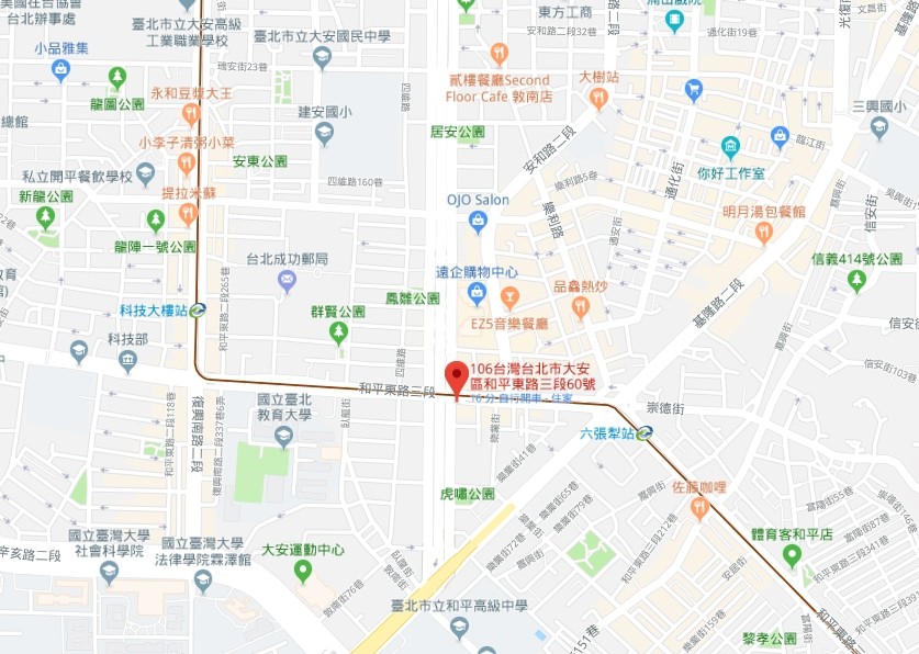 ▲▼台北市大安區和平東路三段60號。（圖／翻攝googlemap）