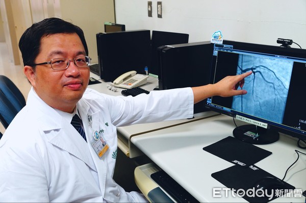 ▲▼高溫也易引發心肌梗塞 冒汗胸悶前兆勿輕忽。(圖/嘉義大林慈濟醫院提供)