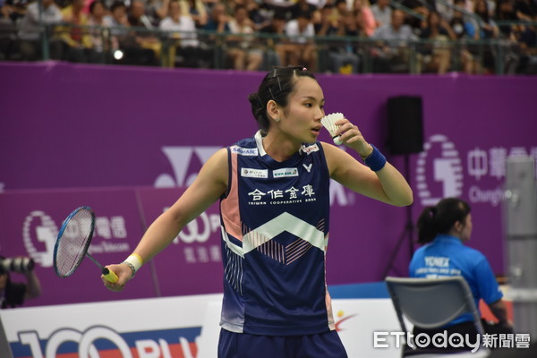 ▲▼台北公開賽,戴資穎 。(圖/記者謝孟儒攝)