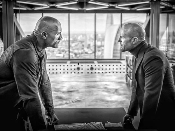 《Hobbs and Shaw》。（圖／翻攝自巨石強森IG）