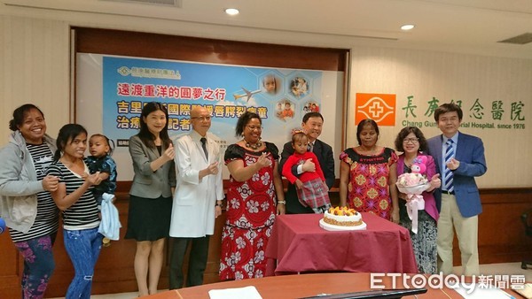 ▲嚴重唇顎裂「喝奶從鼻腔流出來」 長庚助吉國童獲新生。(圖/長庚醫院提供)